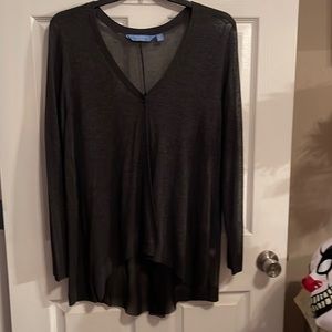 Simply Vera Wang dark gray longer in the back/overlay. Gorgeous